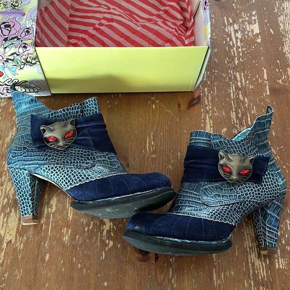 Irregular Choice Miaow Booties - Picture 2 of 13